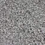 close up of crushed concrete